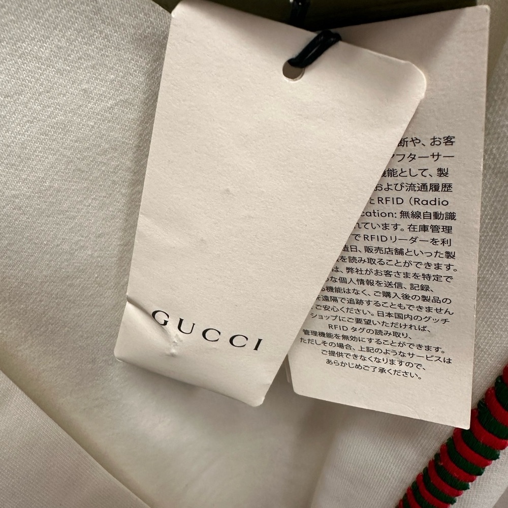 NWT Gucci GG Technical Jersey Cardigan in White - Picture 13 of 16
